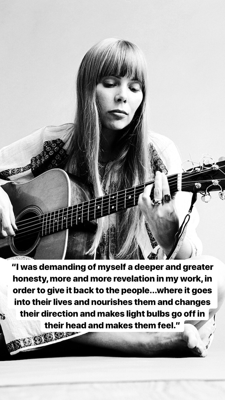 Photo of Joni Mitchell