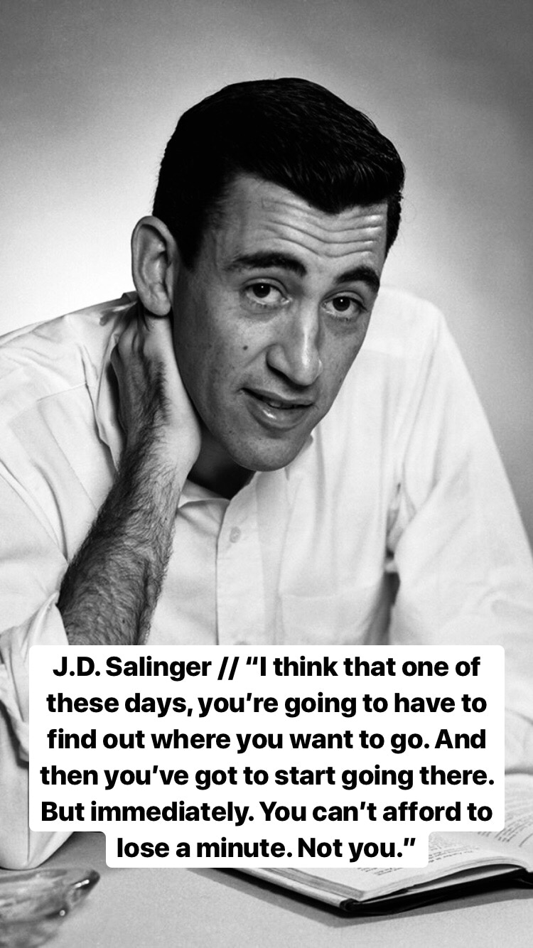 Photo of J.D. Salinger
