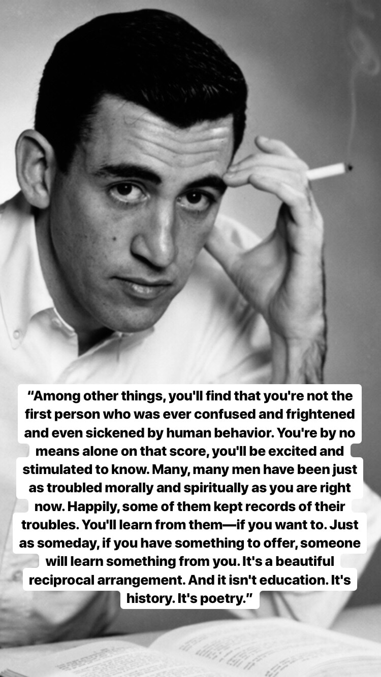 Photo of J.D. Salinger