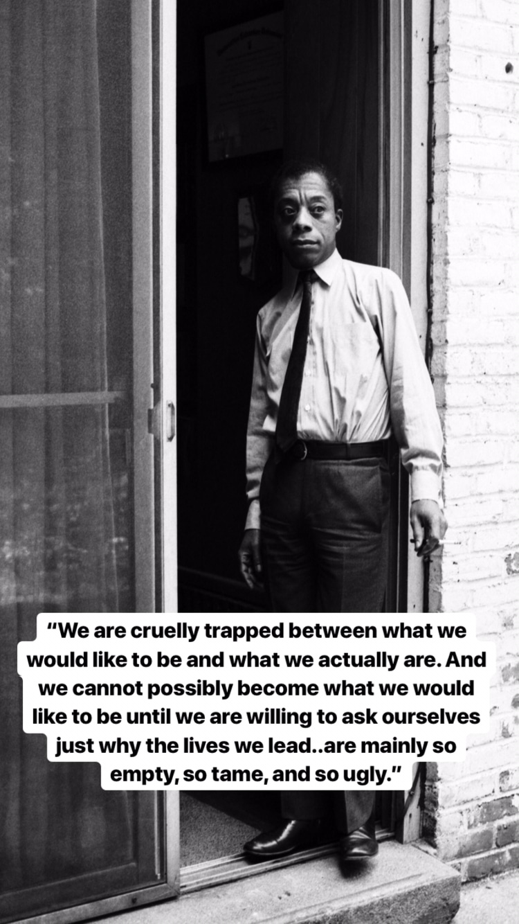 Photo of James Baldwin