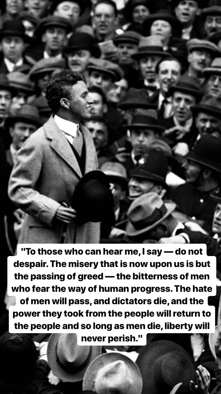 Photo of Charlie Chaplin