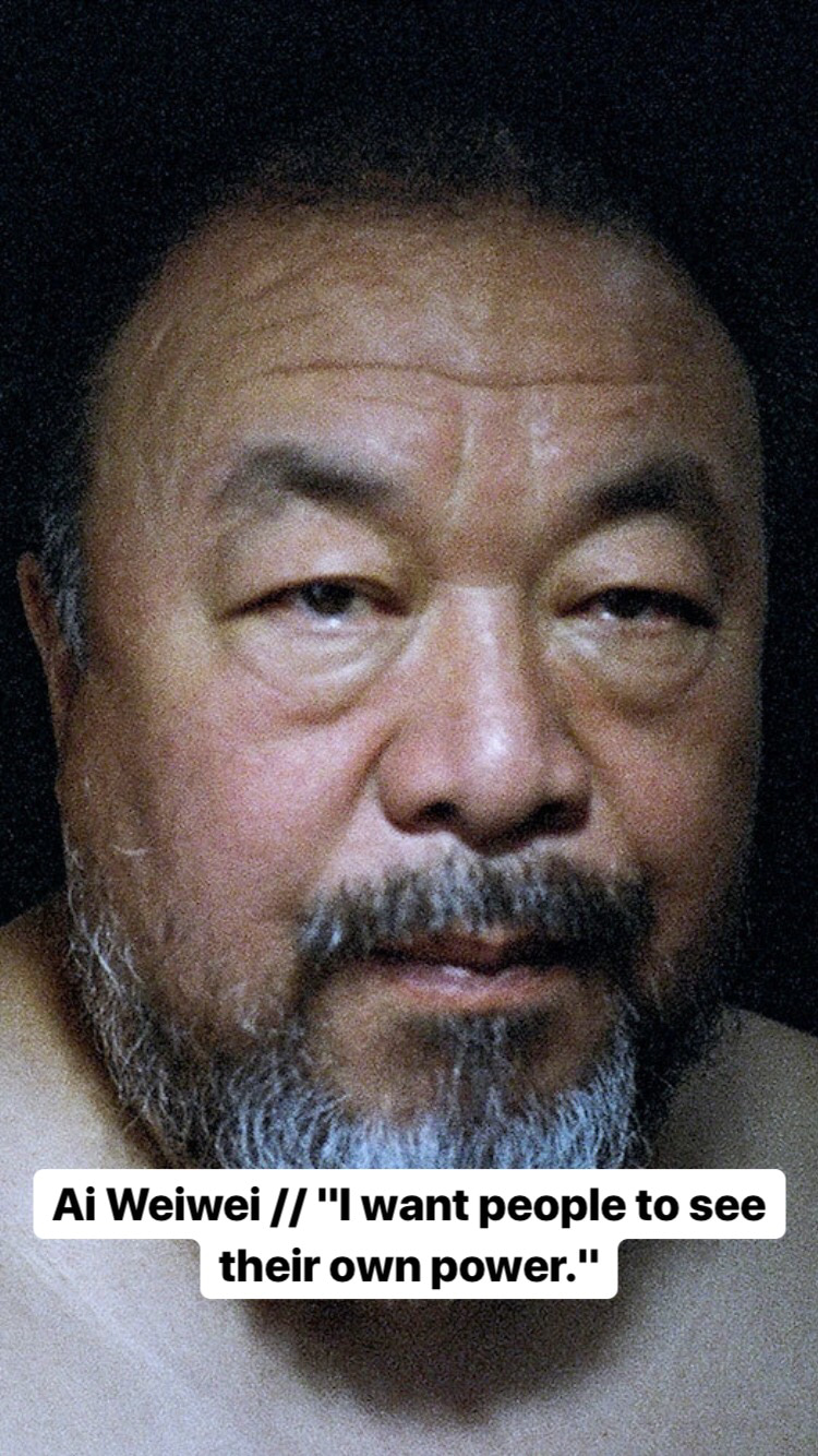 Photo of Ai Weiwei