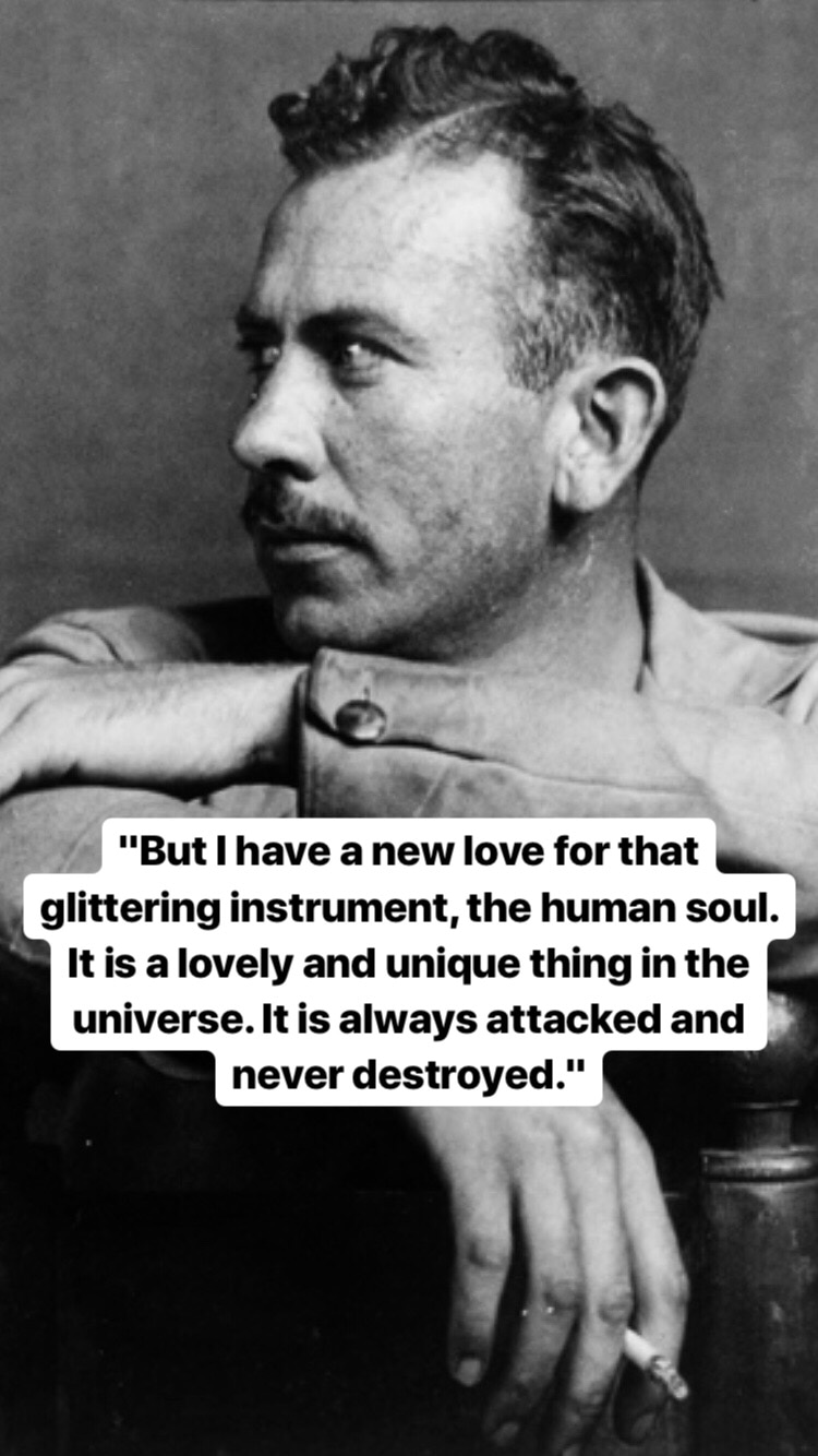 Photo of John Steinbeck