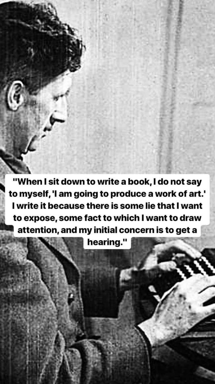 Photo of George Orwell