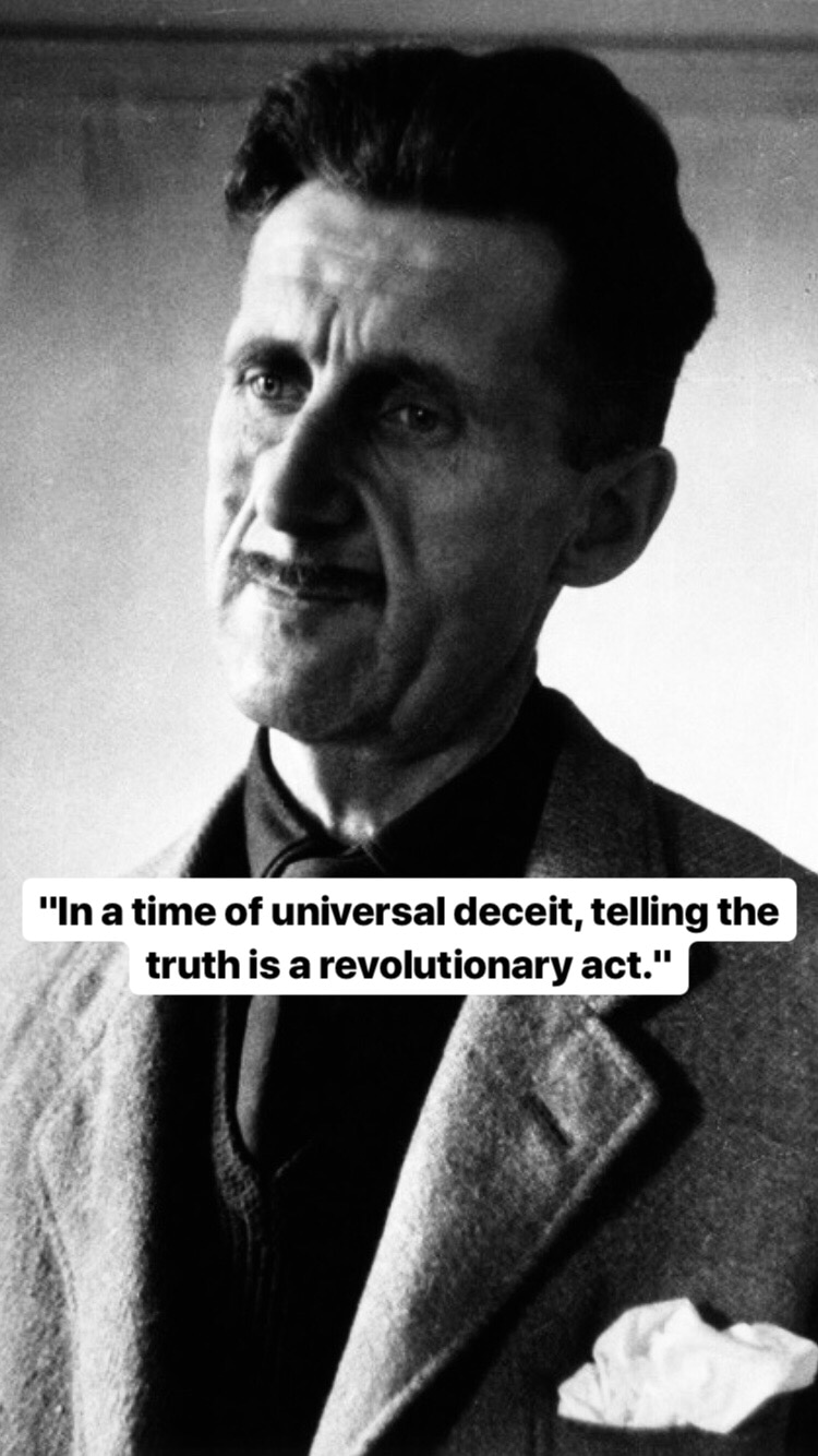 Photo of George Orwell