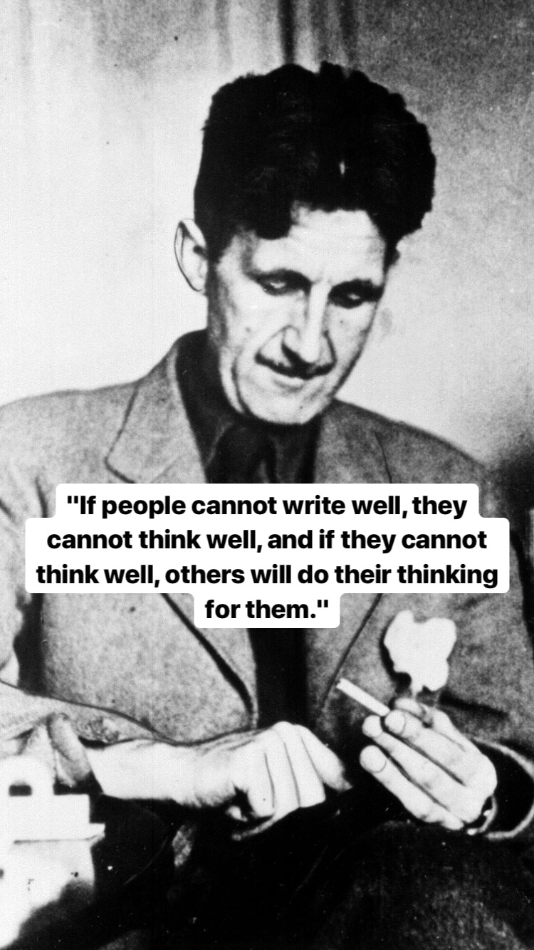 Photo of George Orwell