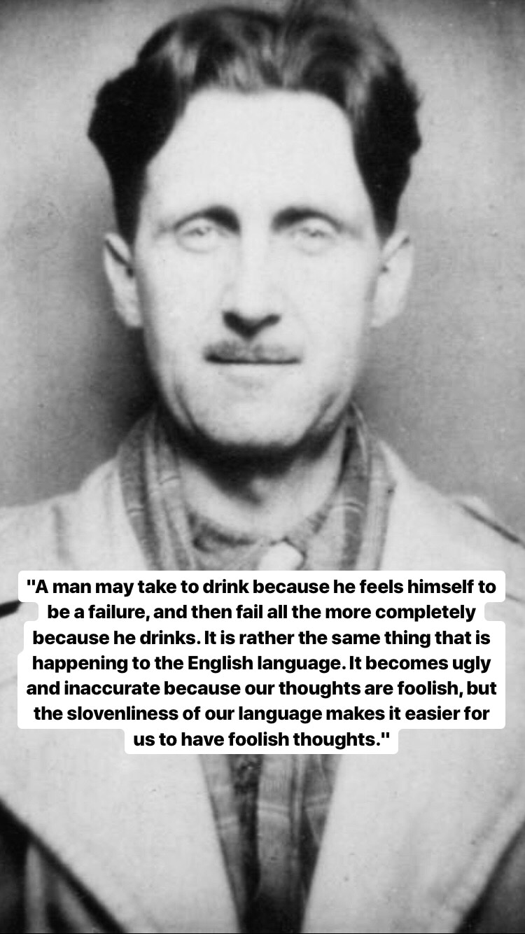 Photo of George Orwell