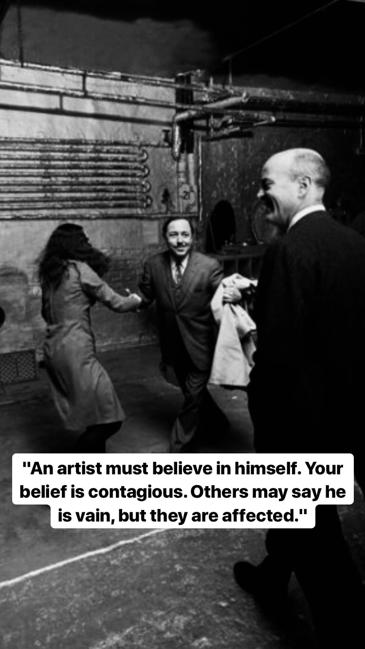 Photo of Tennessee Williams