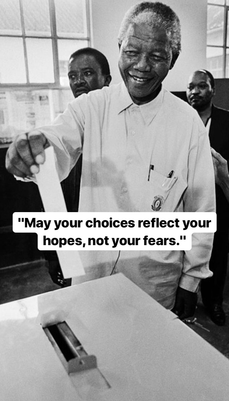 Photo of Nelson Mandela