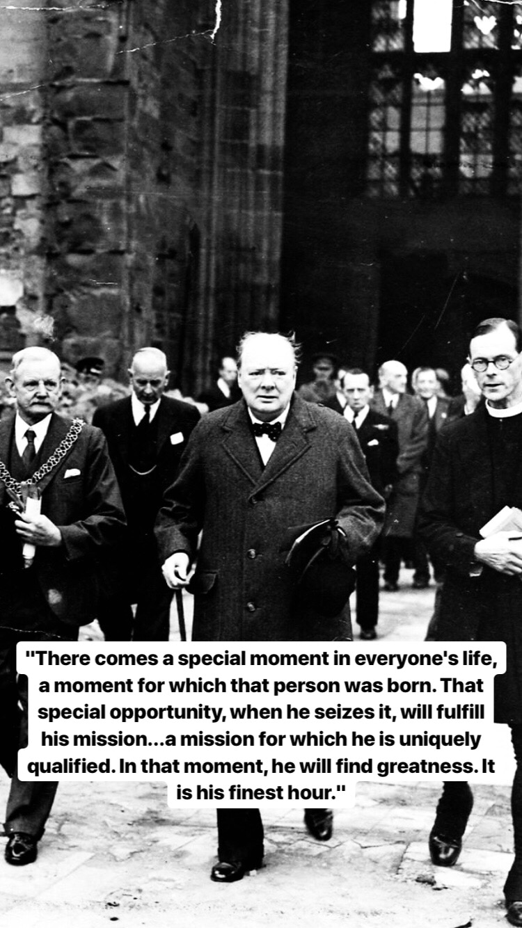 Photo of Winston Churchill