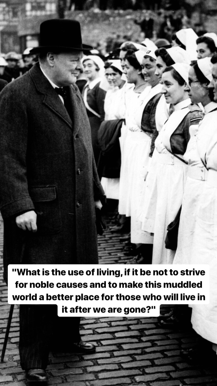 Photo of Winston Churchill