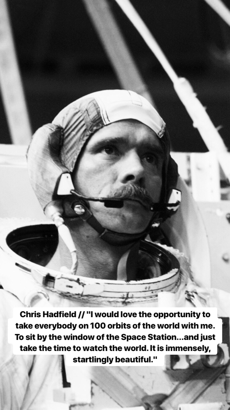 Photo of Chris Hadfield