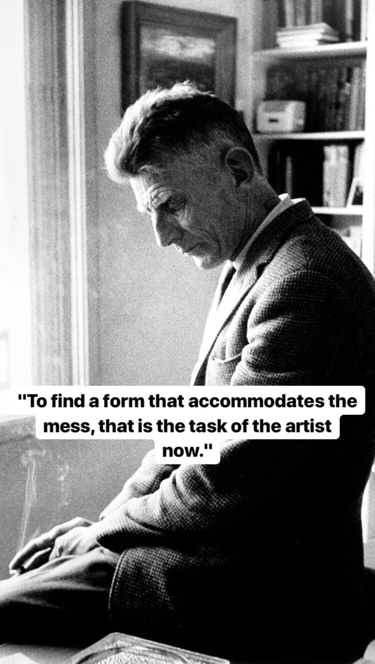 Photo of Samuel Beckett