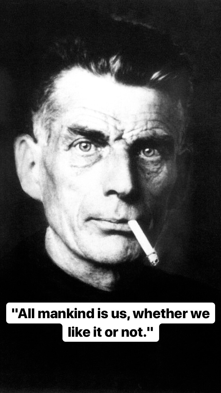 Photo of Samuel Beckett