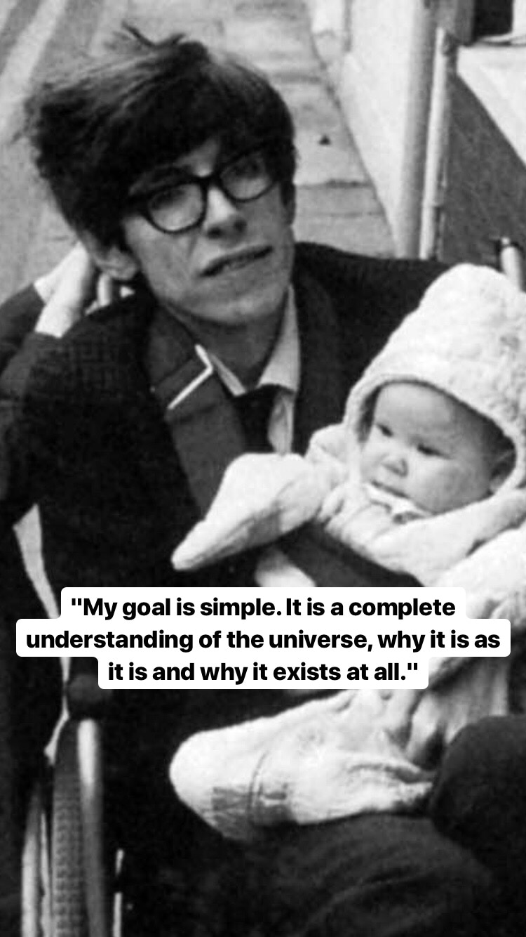 Photo of Stephen Hawking