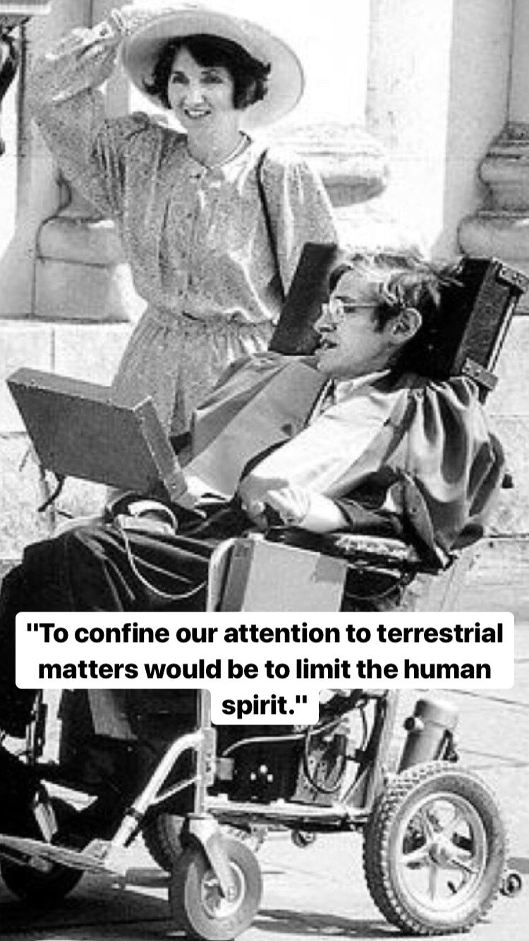 Photo of Stephen Hawking