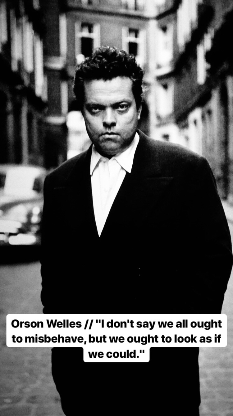 Photo of Orson Welles