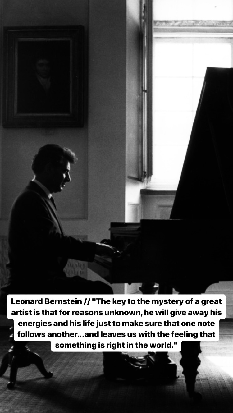Photo of Leonard Bernstein