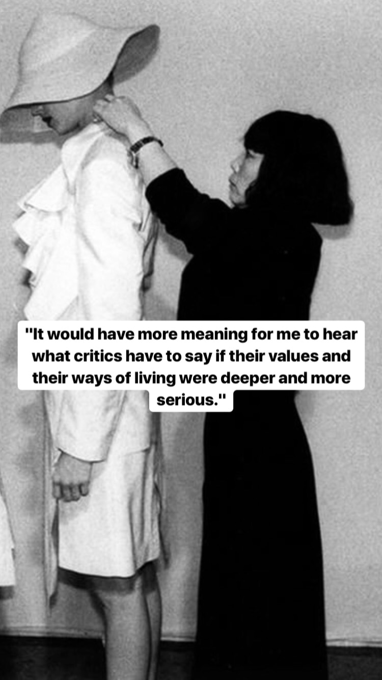 Photo of Rei Kawakubo