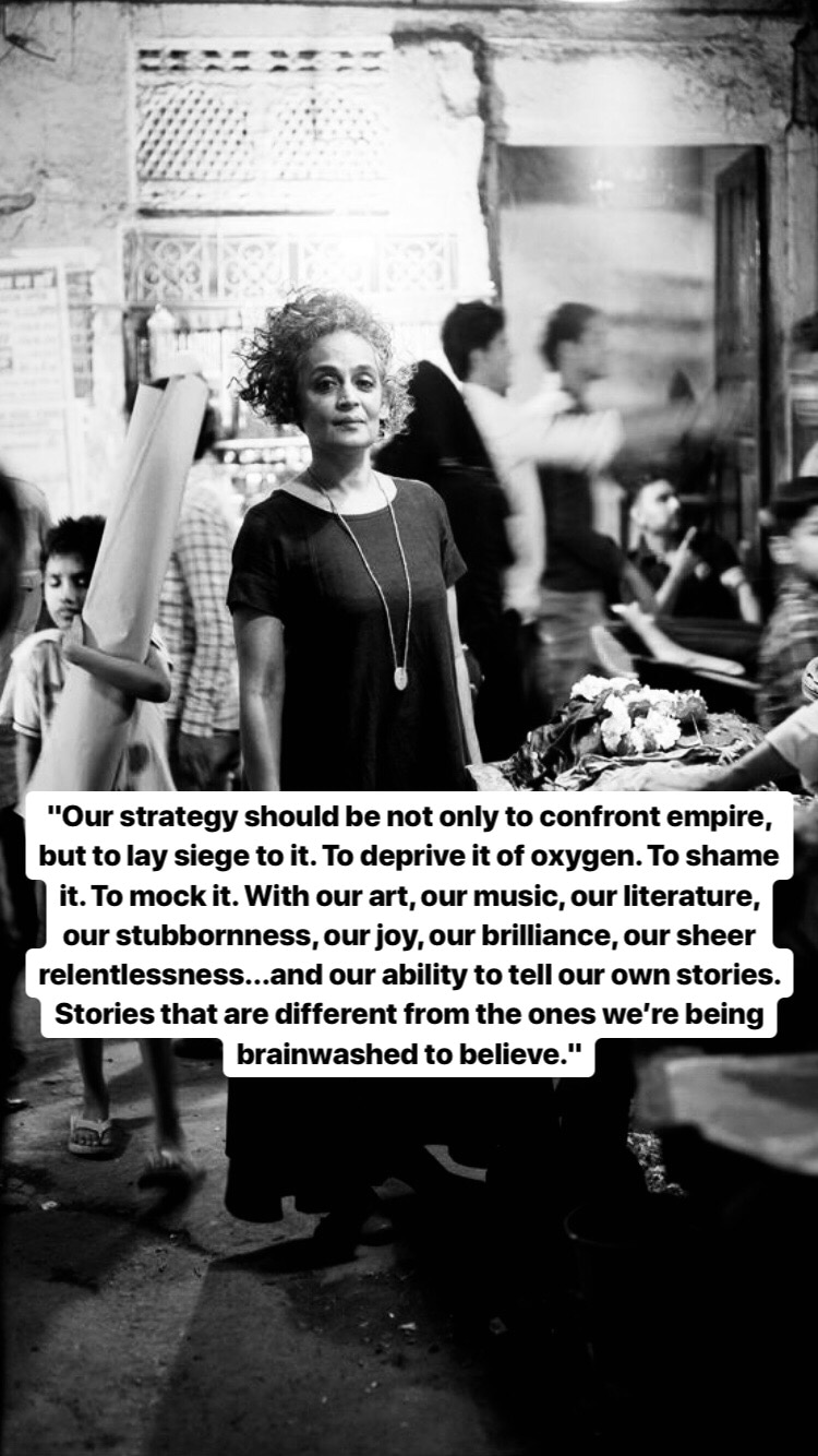 Photo of Arundhati Roy