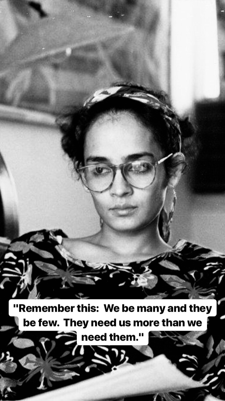 Photo of Arundhati Roy