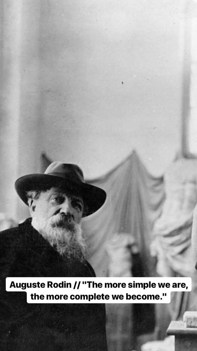 Photo of Auguste Rodin