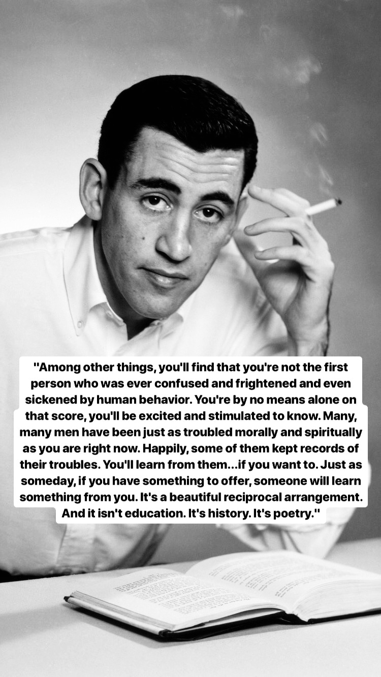Photo of J.D. Salinger