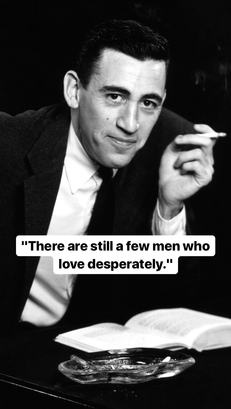 Photo of J.D. Salinger