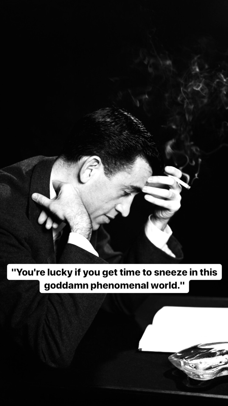 Photo of J.D. Salinger