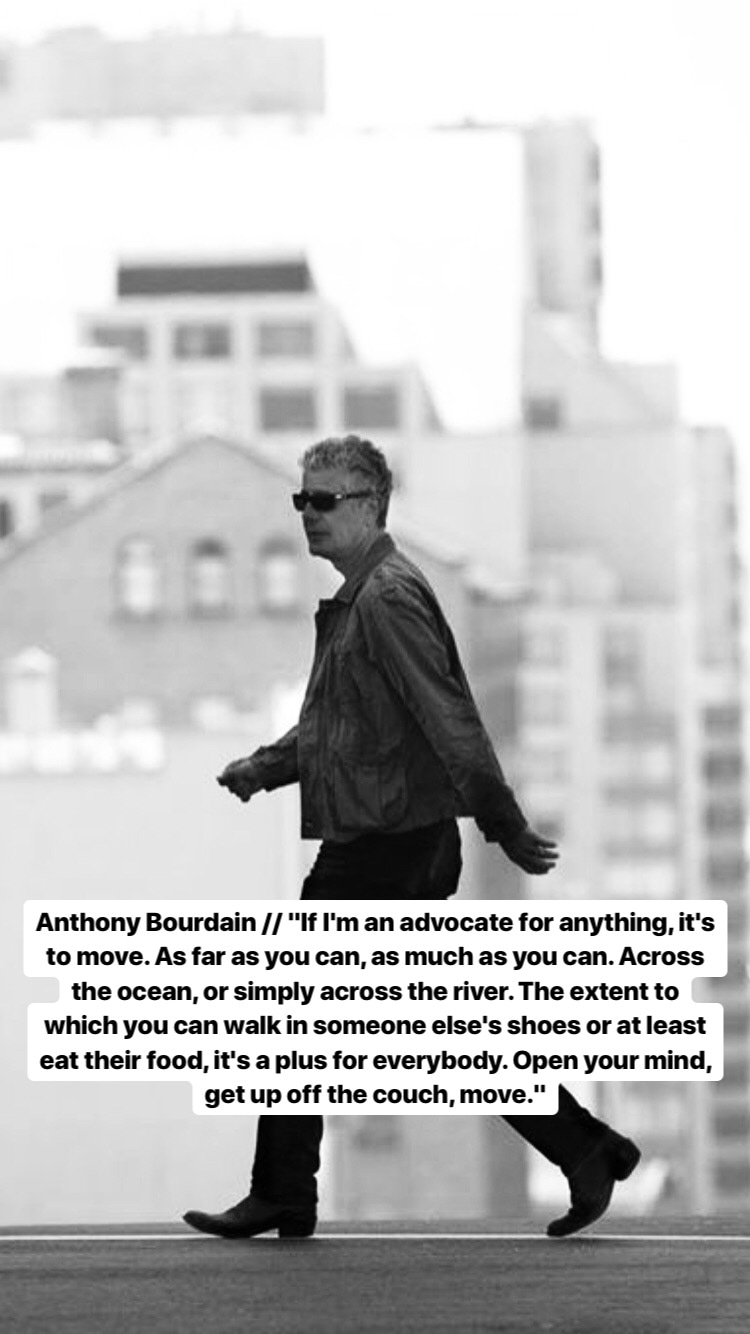 Photo of Anthony Bourdain