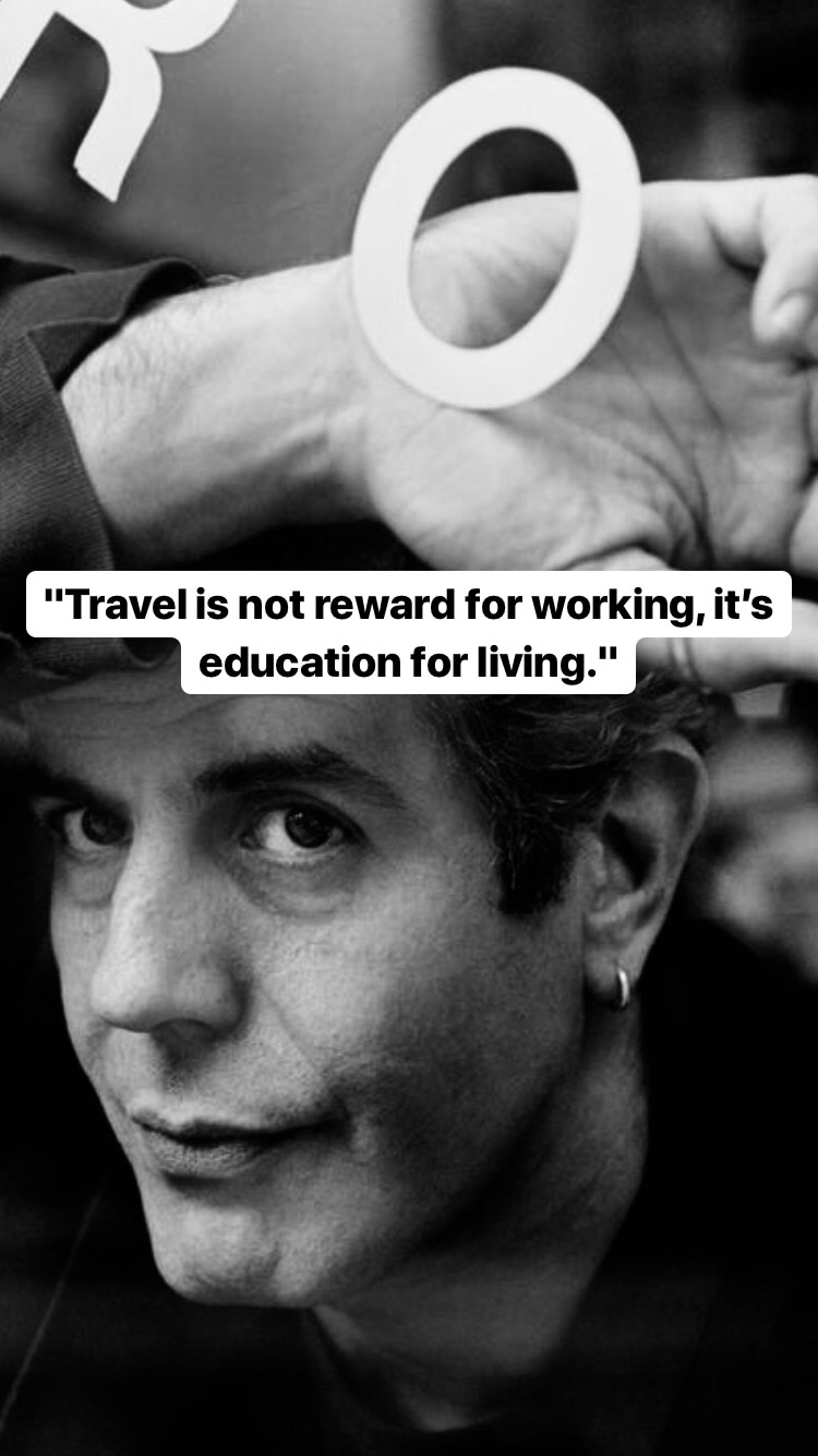 Photo of Anthony Bourdain