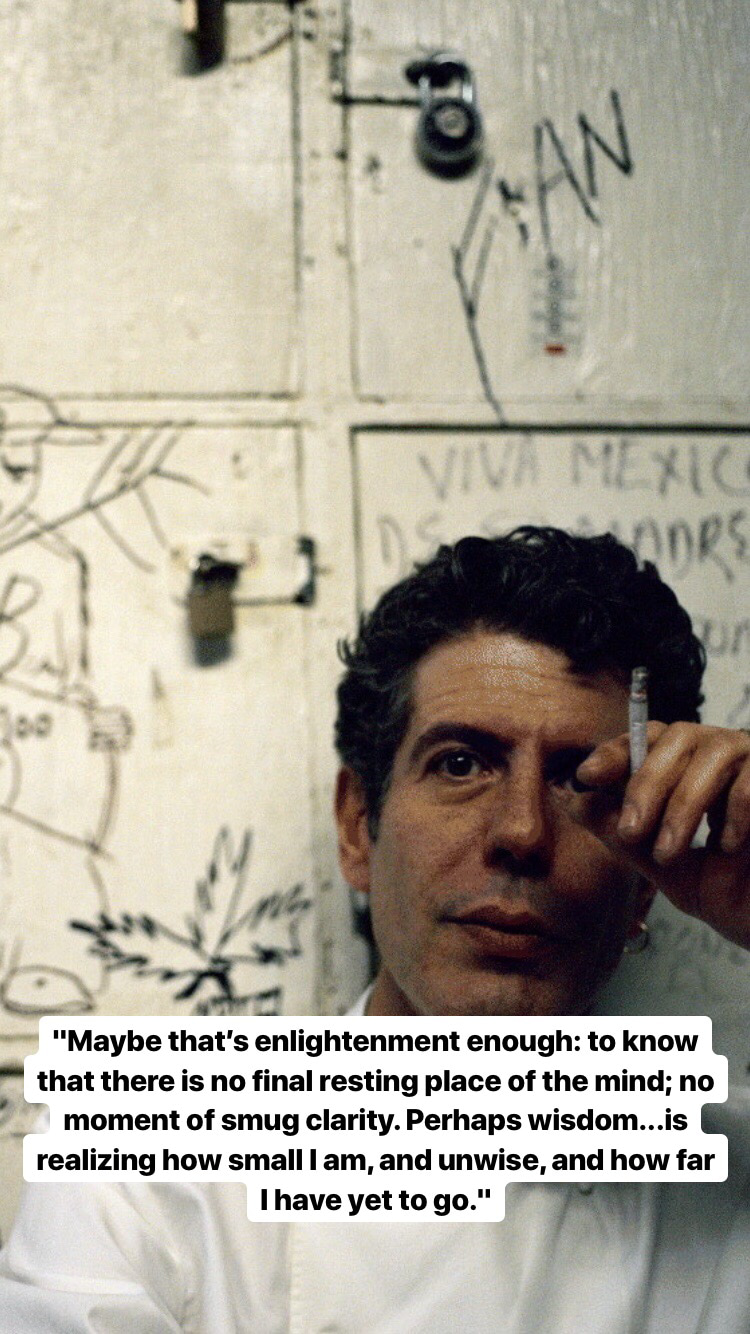 Photo of Anthony Bourdain