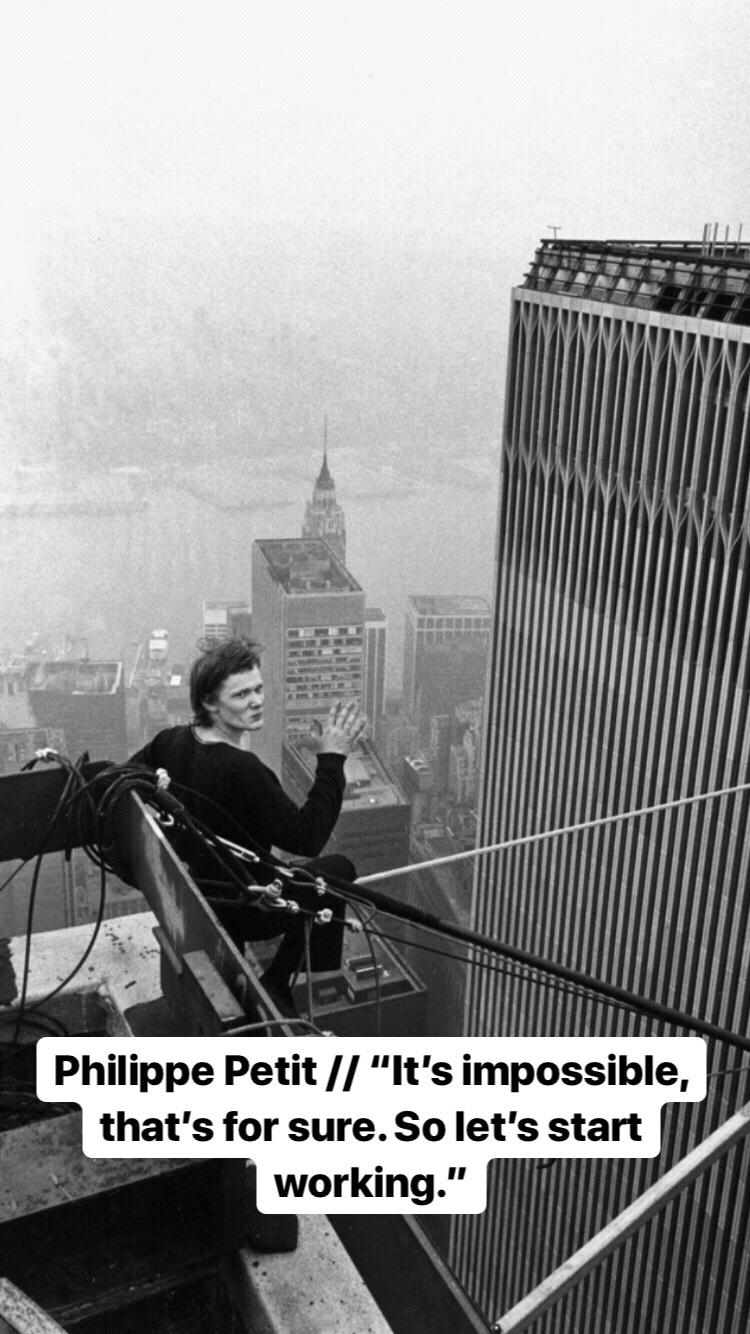 Photo of Philippe Petit