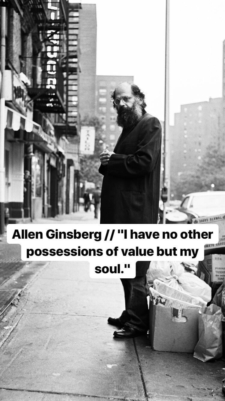 Photo of Allen Ginsberg