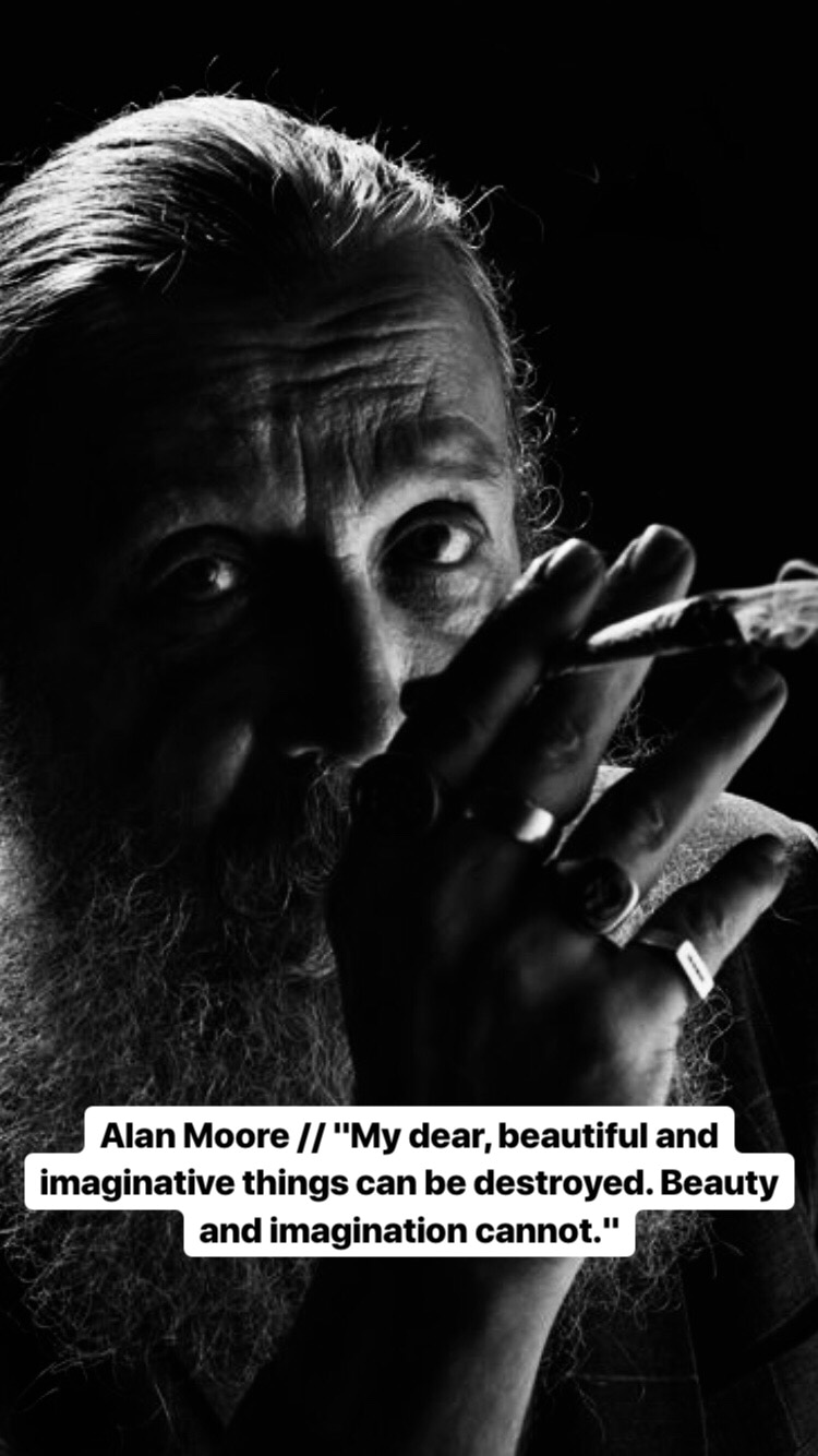 Photo of Alan Moore