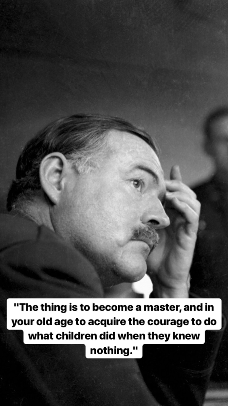 Photo of Ernest Hemingway