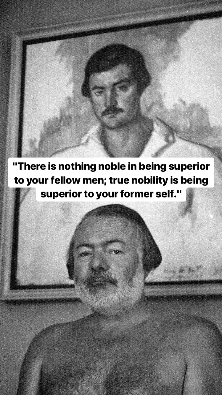 Photo of Ernest Hemingway
