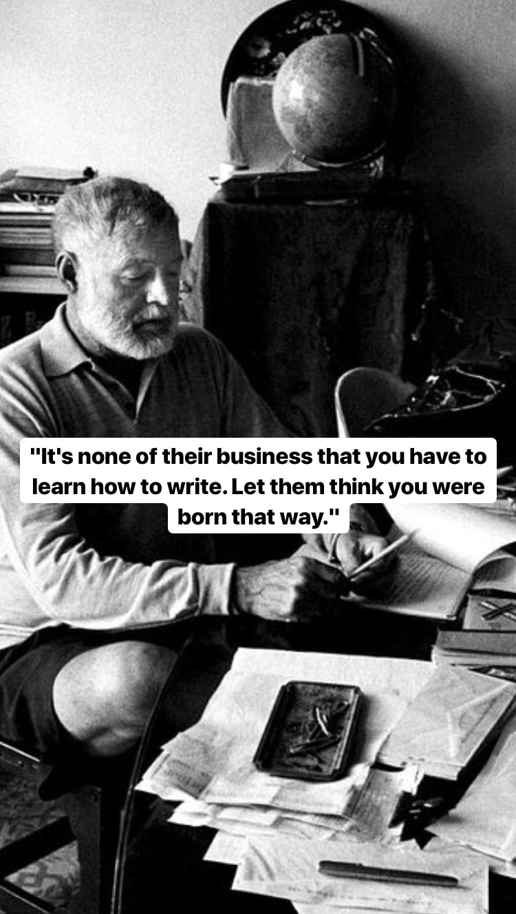 Photo of Ernest Hemingway