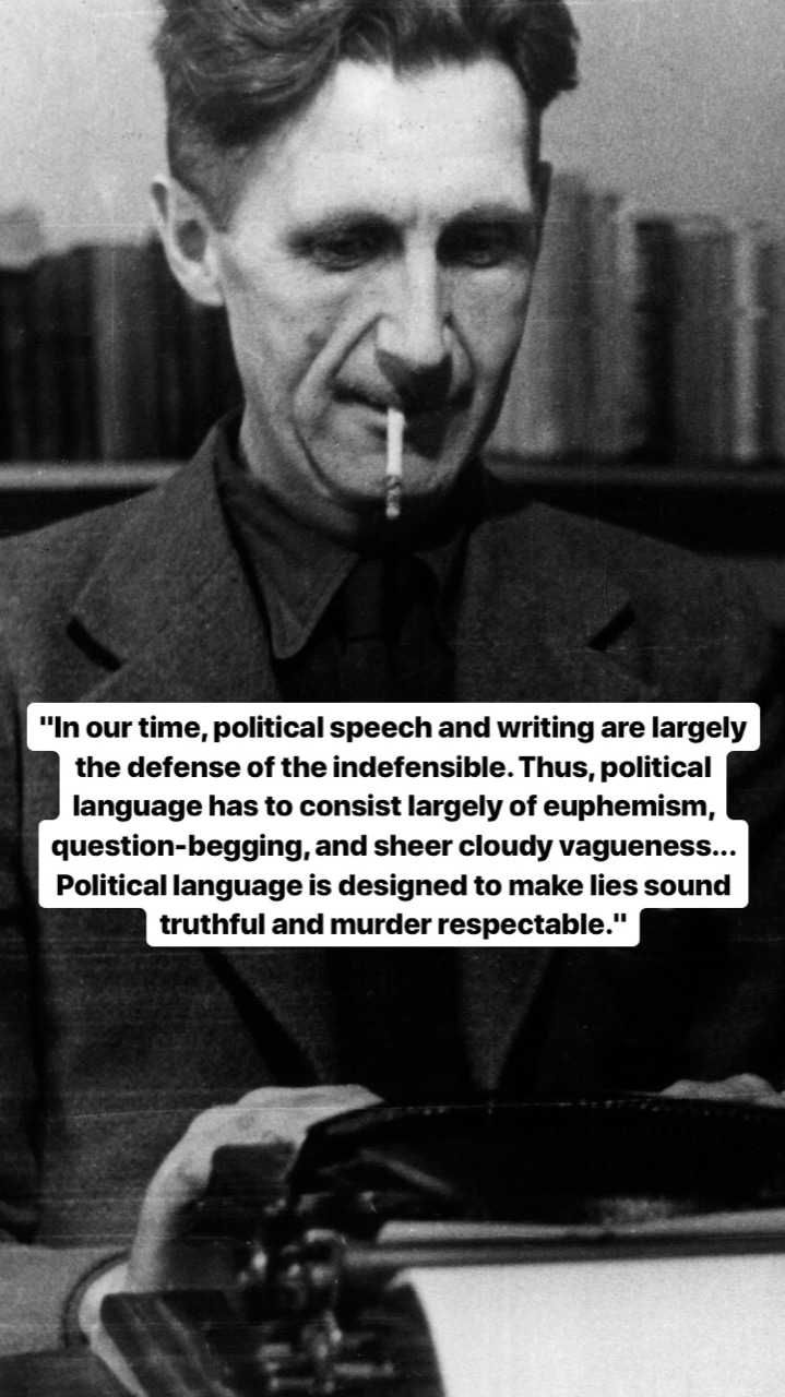 Photo of George Orwell