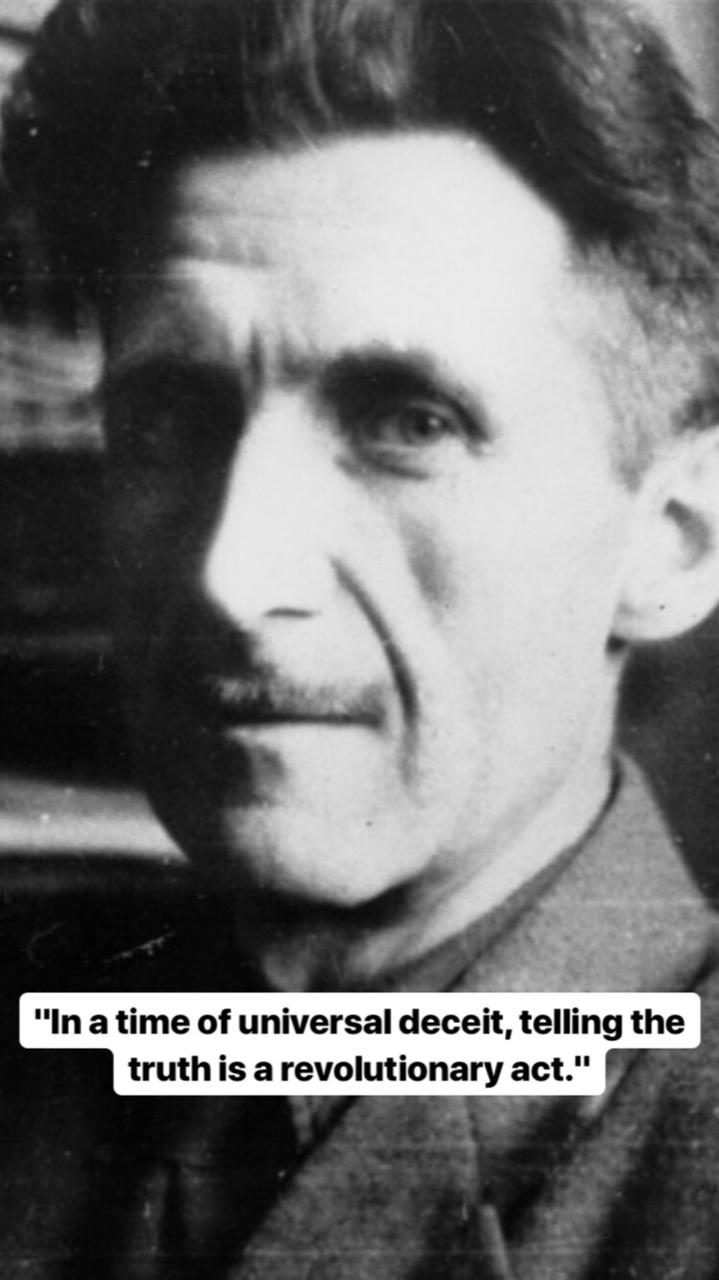 Photo of George Orwell