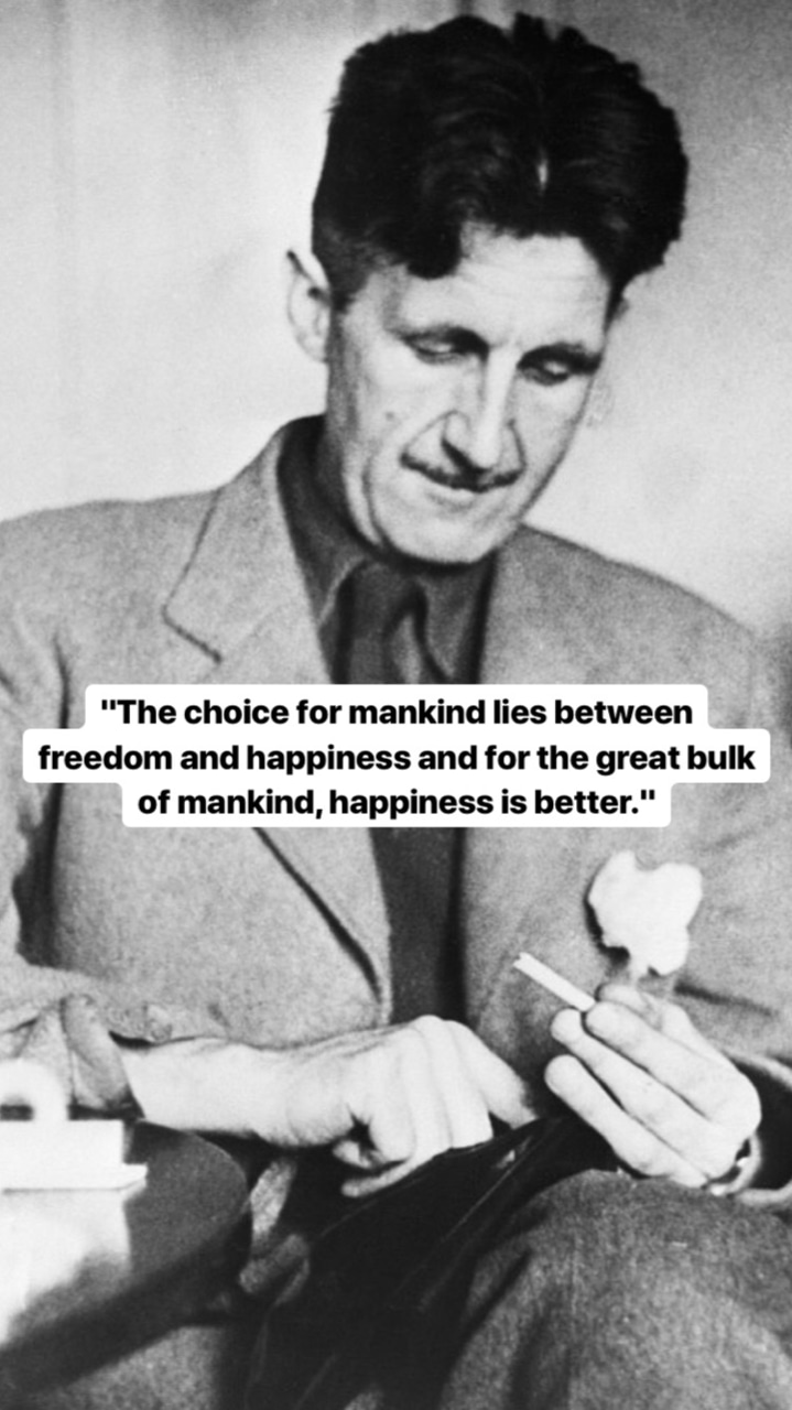 Photo of George Orwell