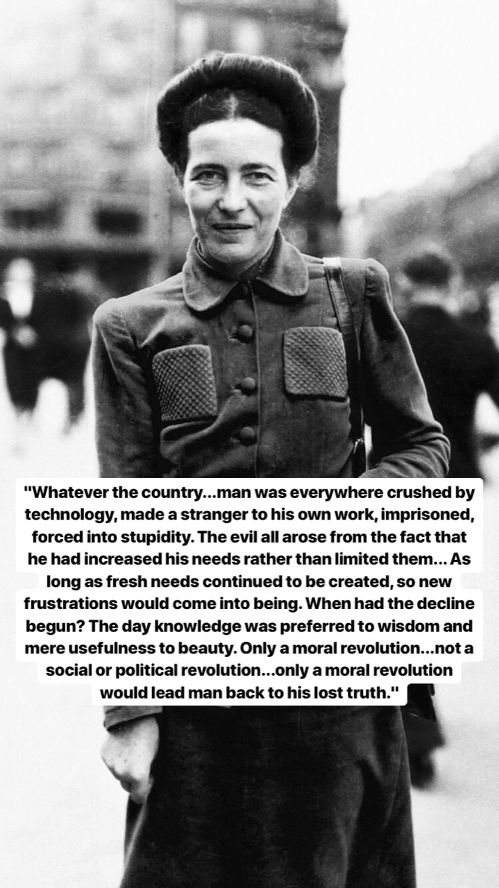 Photo of Simone de Beauvoir