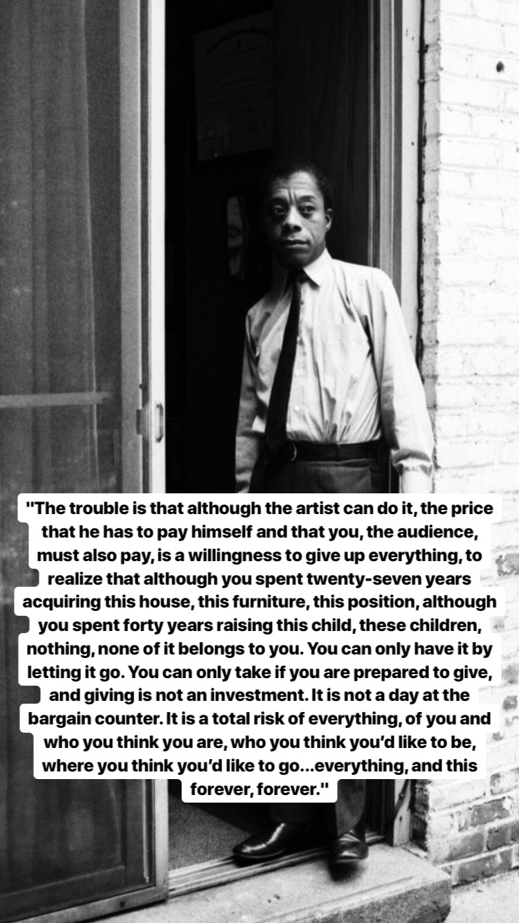 Photo of James Baldwin