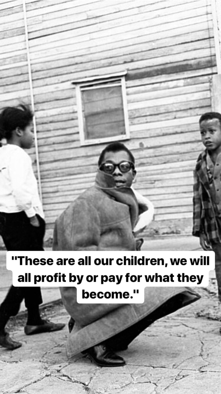 Photo of James Baldwin