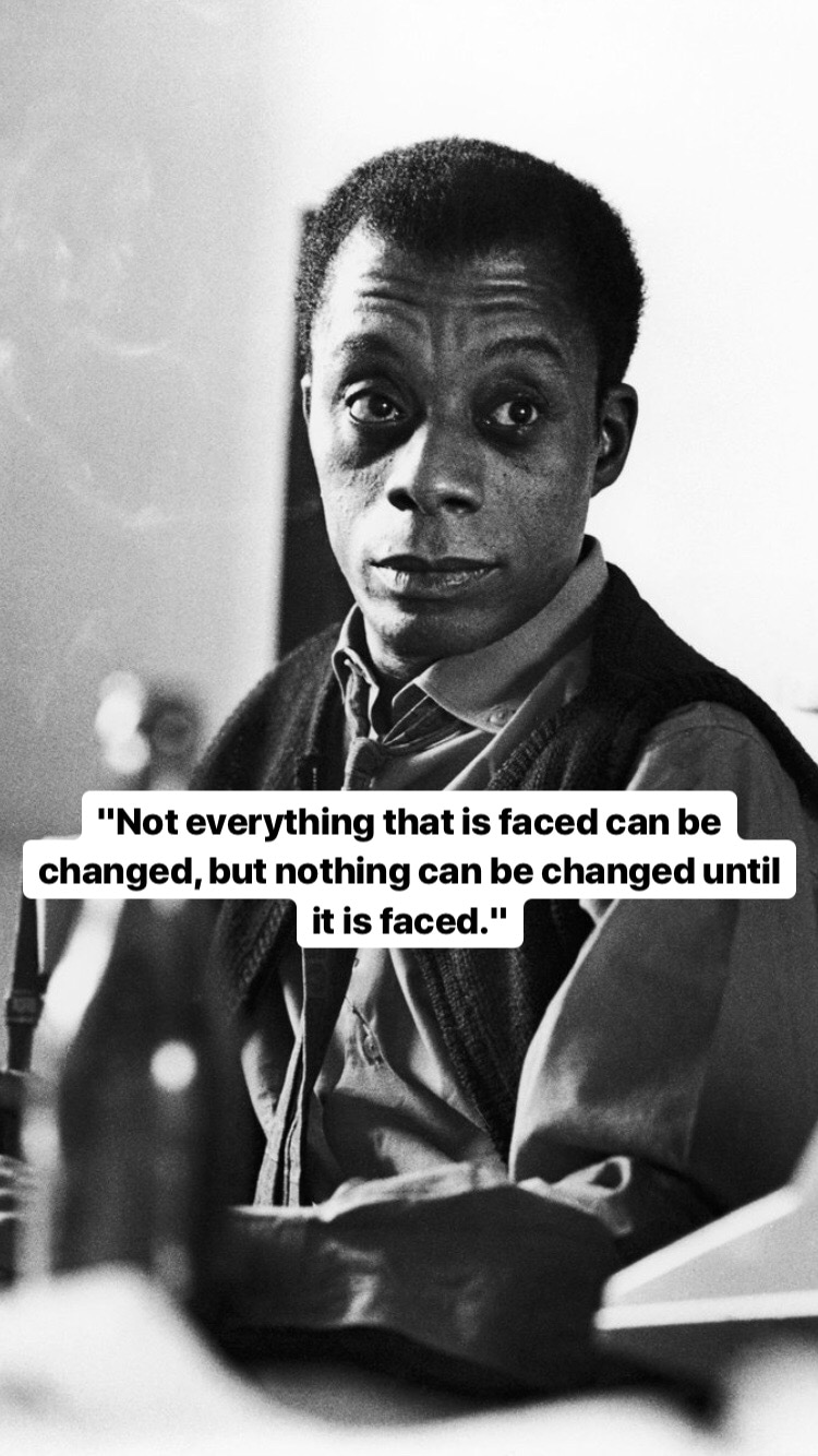 Photo of James Baldwin