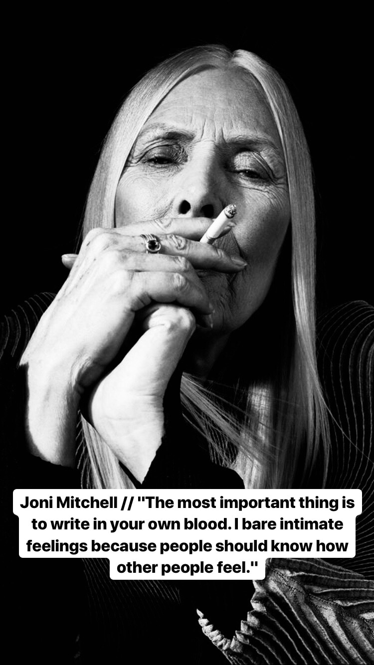 Photo of Joni Mitchell