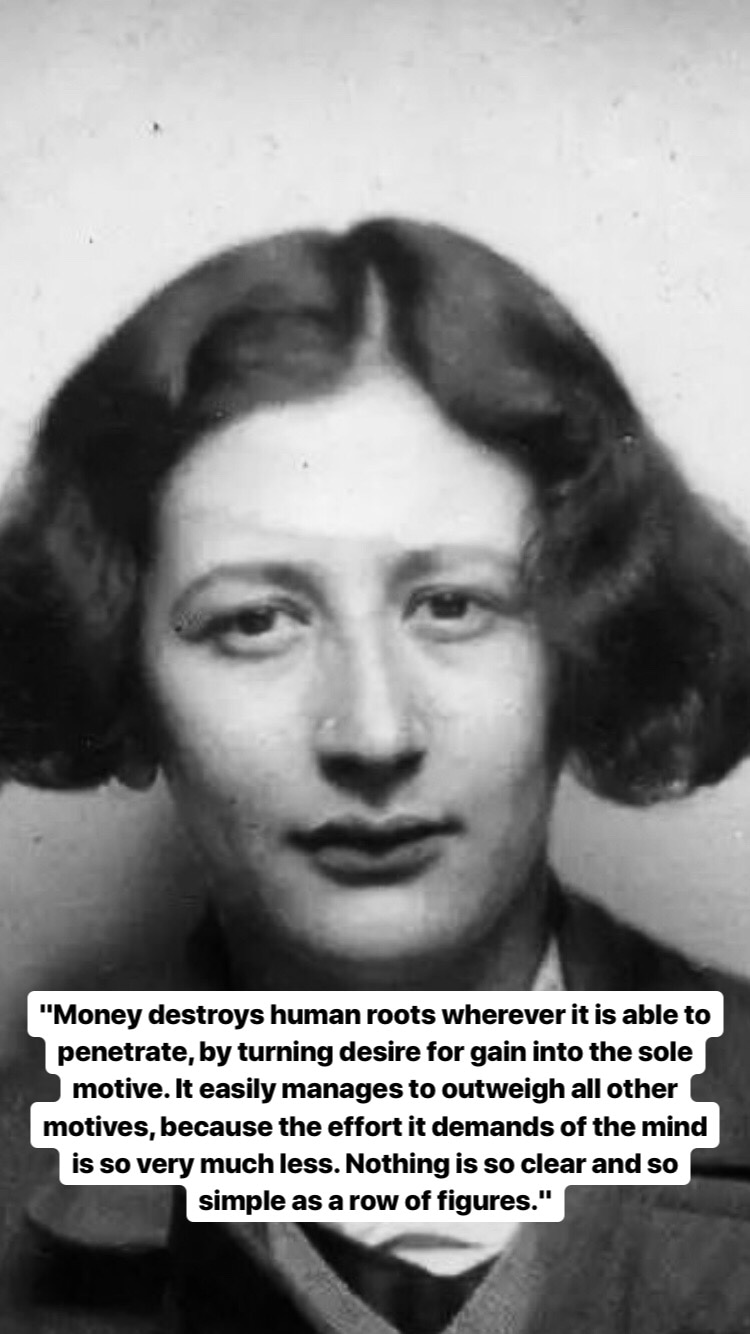 Photo of Simone Weil