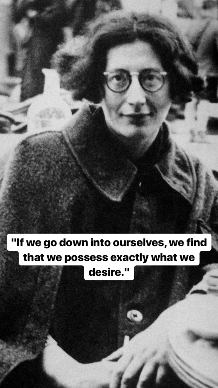 Photo of Simone Weil