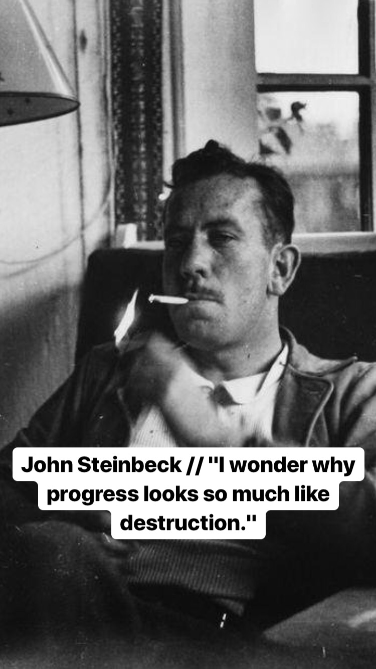 Photo of John Steinbeck