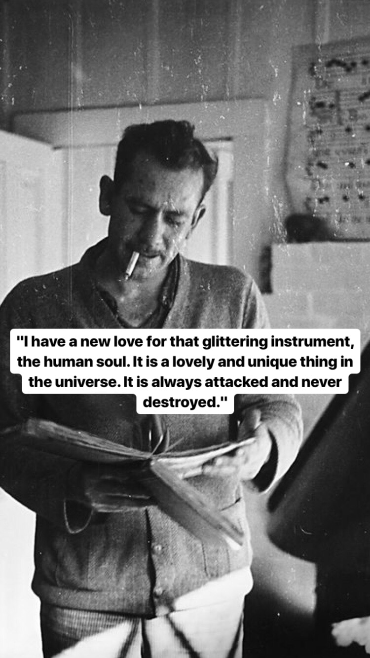 Photo of John Steinbeck